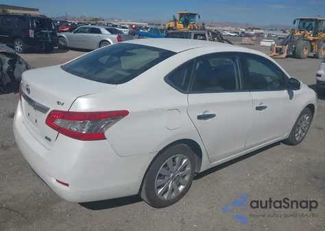 2013 Nissan Sentra Sv из США, поврежденный, VIN 3N1AB7AP3DL656806